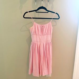 Pink and white sundress Ralph Lauren